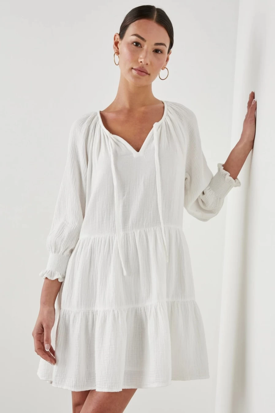 Rails Women's Sia White Dress - Elegant White Dress for Women