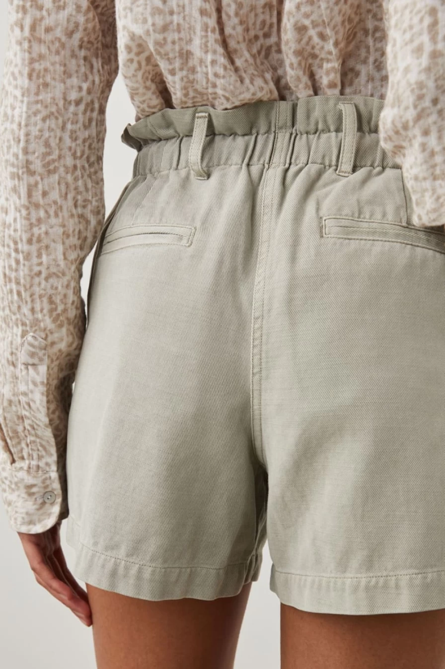 Rails Women's Monte High-Rise Shorts in Sage Green | Casual Comfort Fit