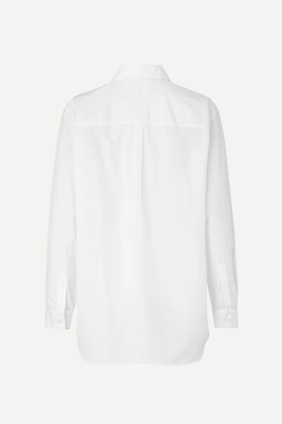 Samsoe Samsoe Women's Haley Shirt in White - Classic Casual Top