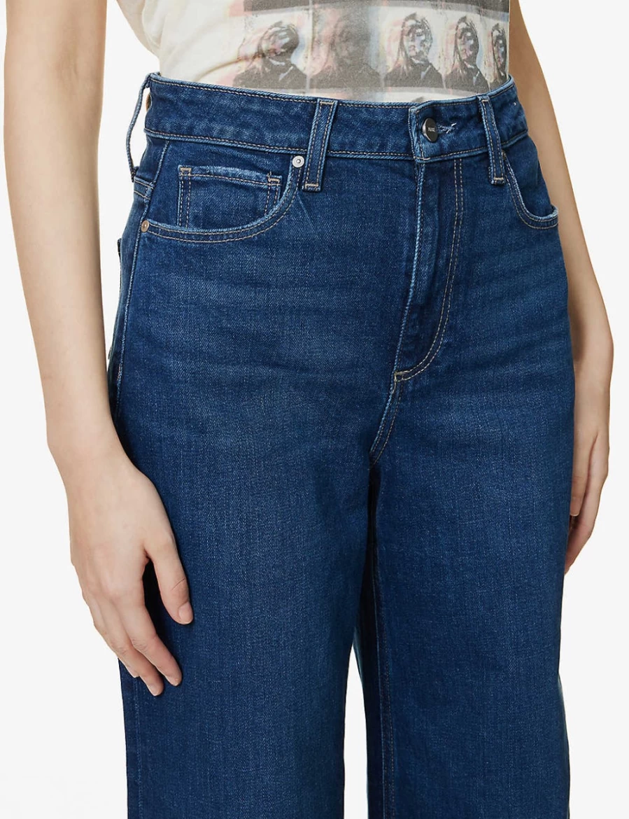 Paige Women's Harper 30" Gracie Lou High-Rise Bootcut Jeans