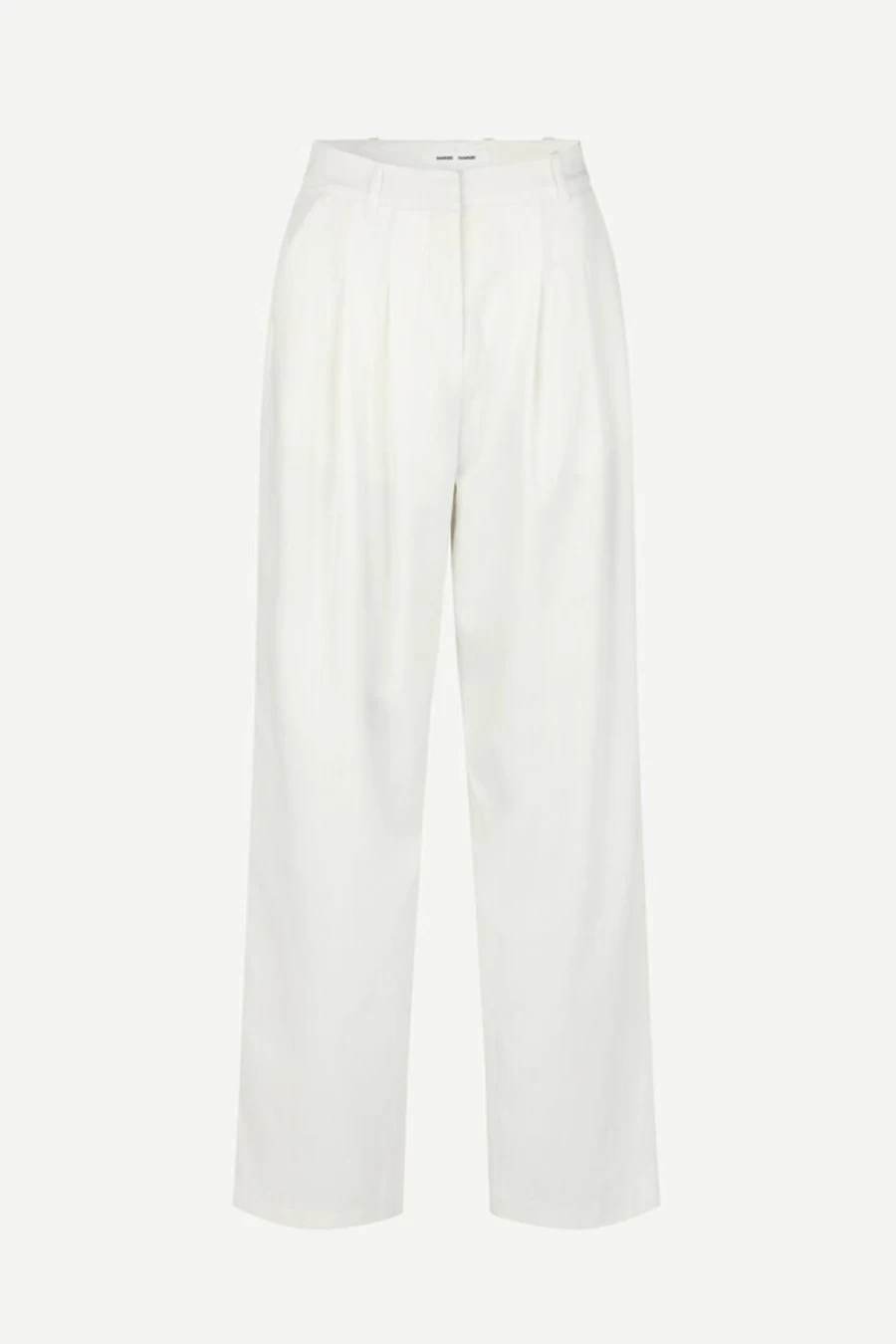 Samsoe Samsoe Women's Luzy Trousers Clear Cream - Lightweight Comfort & Style