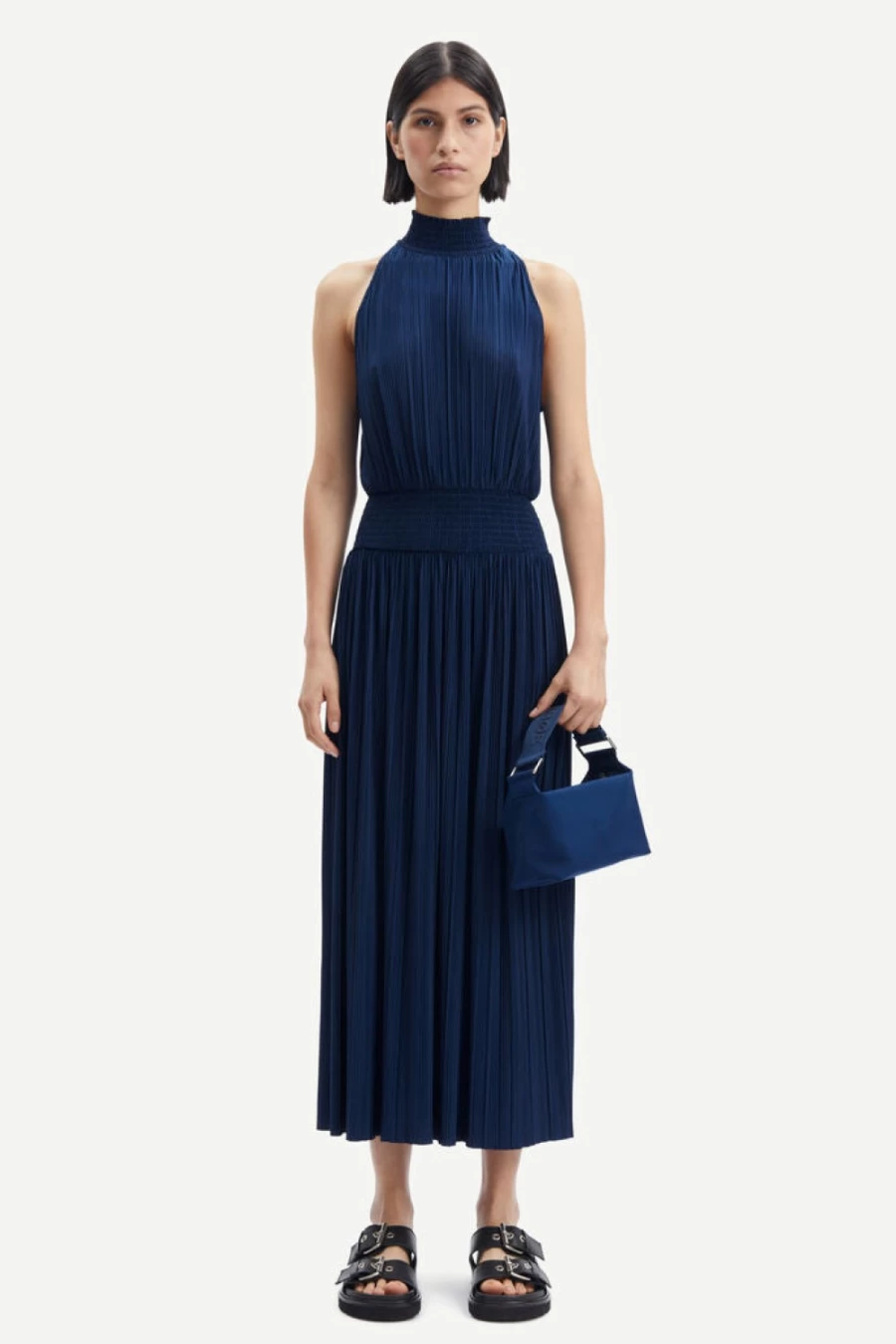Samsoe Samsoe Women's Uma Dress in Pageant Blue - Elegant Pageant Gown