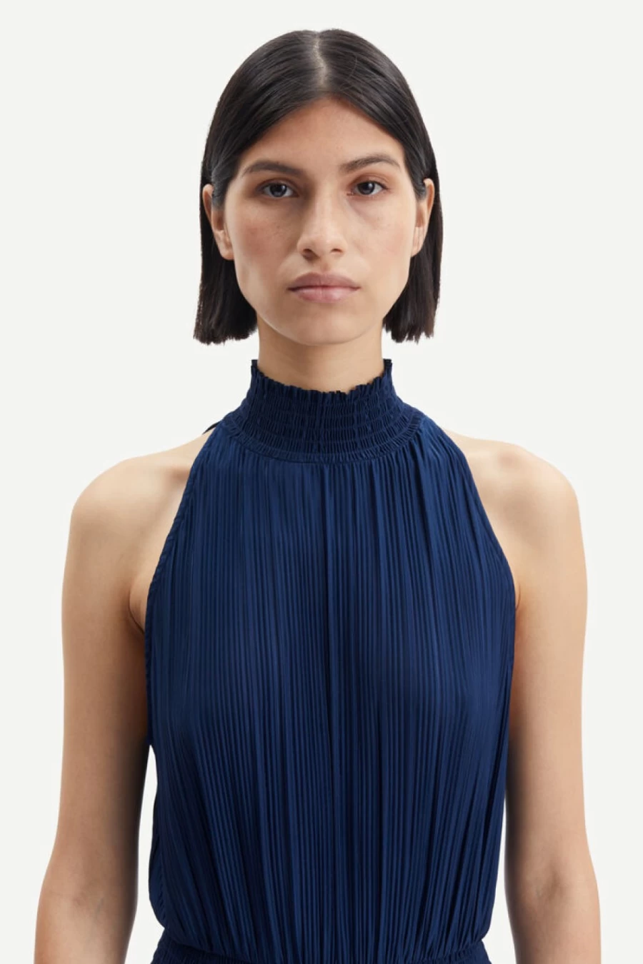 Samsoe Samsoe Women's Uma Dress in Pageant Blue - Elegant Pageant Gown