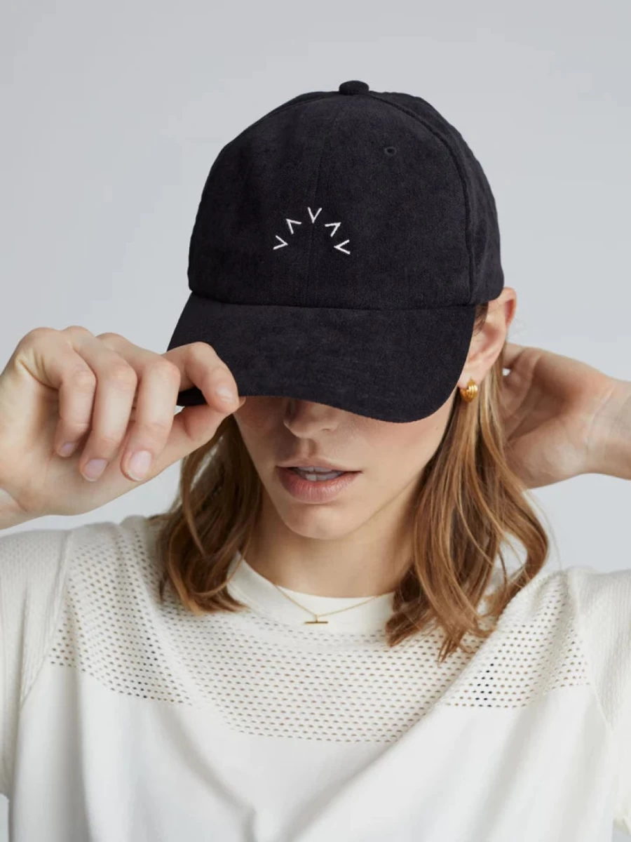 Varley Women's Franklin Cap in Black and Ivory - Stylish Baseball Hat for Women