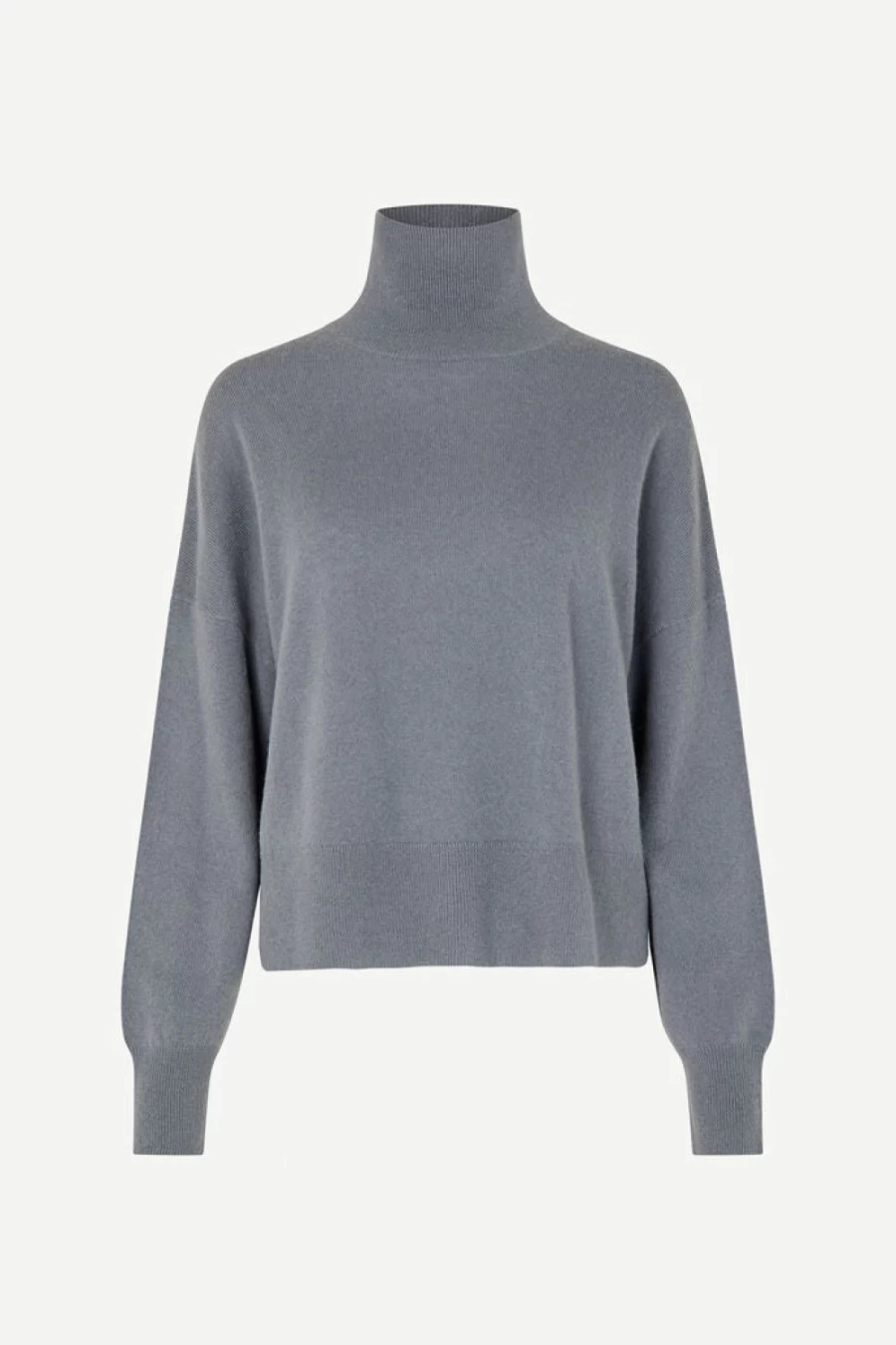 Samsoe Samsoe Women's Nola Turtleneck Iron Gate Sweater
