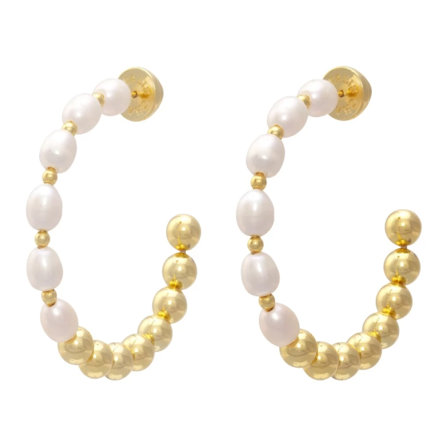Talis Chains London-Inspired Stud & Hoop Earrings Set for Women – Sterling Silver Elegant Duo
