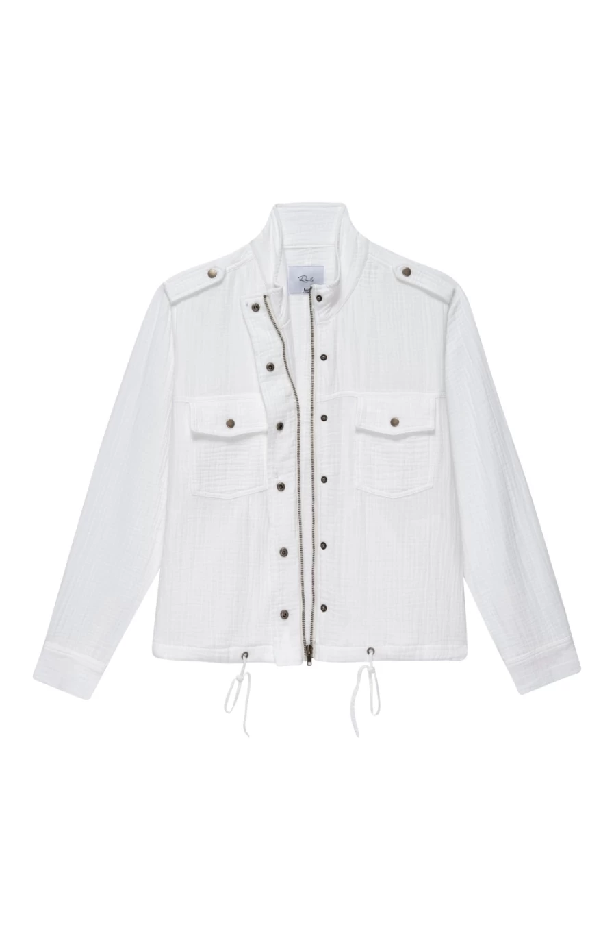 Rails Women's Collins White Jacket – Classic Casual Outerwear