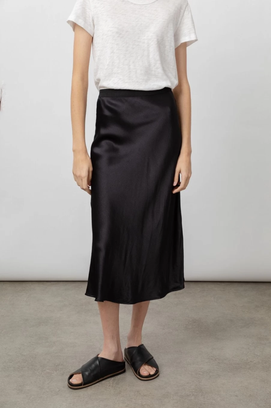 Rails Women's Berlin Skirt in Black - Stylish & Comfortable Mid-Length Skirt