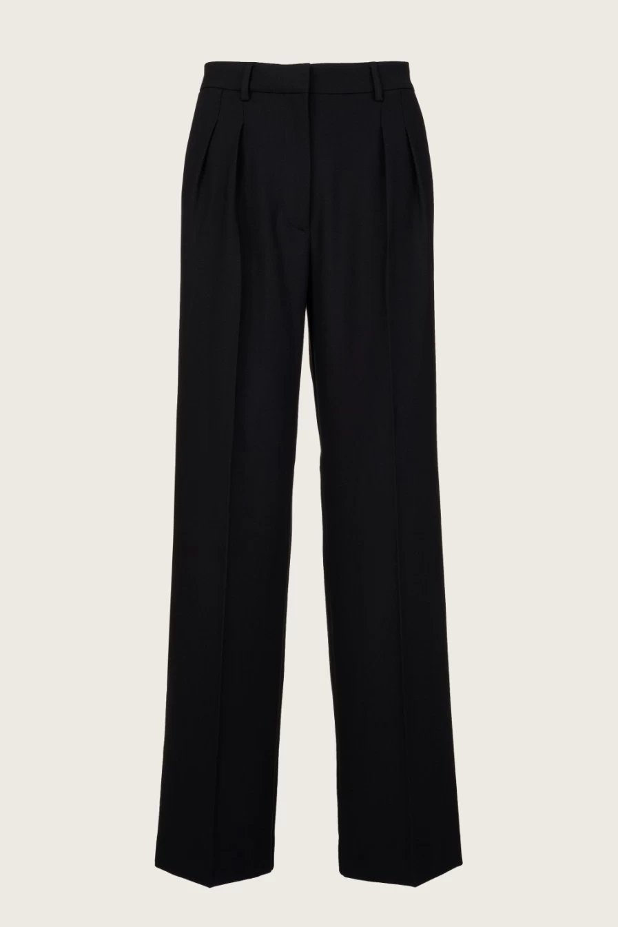 Denim Studio Women's Rio Trousers in Quiberon Black - High-Waisted Slim Fit Jeans