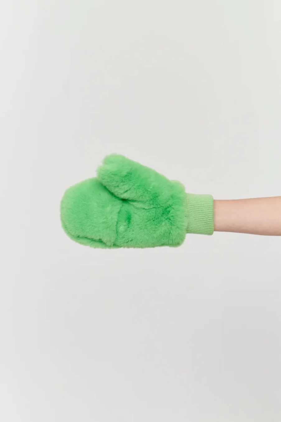 Jakke Women's Mira Mittens in Neon Green - Winter Gloves for Cold Weather
