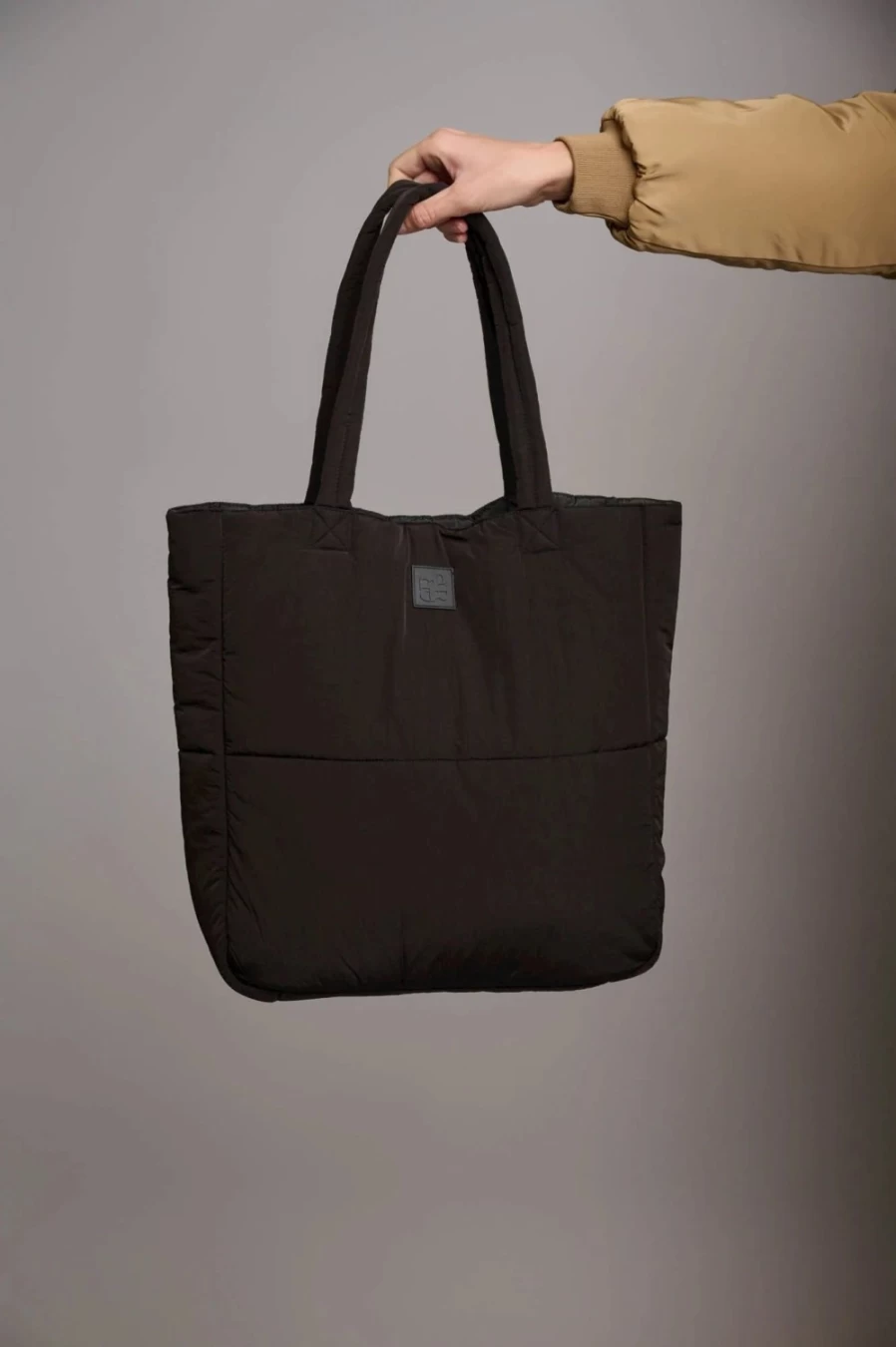 Rino & Pelle Women's Bien Shopper Black Handbag