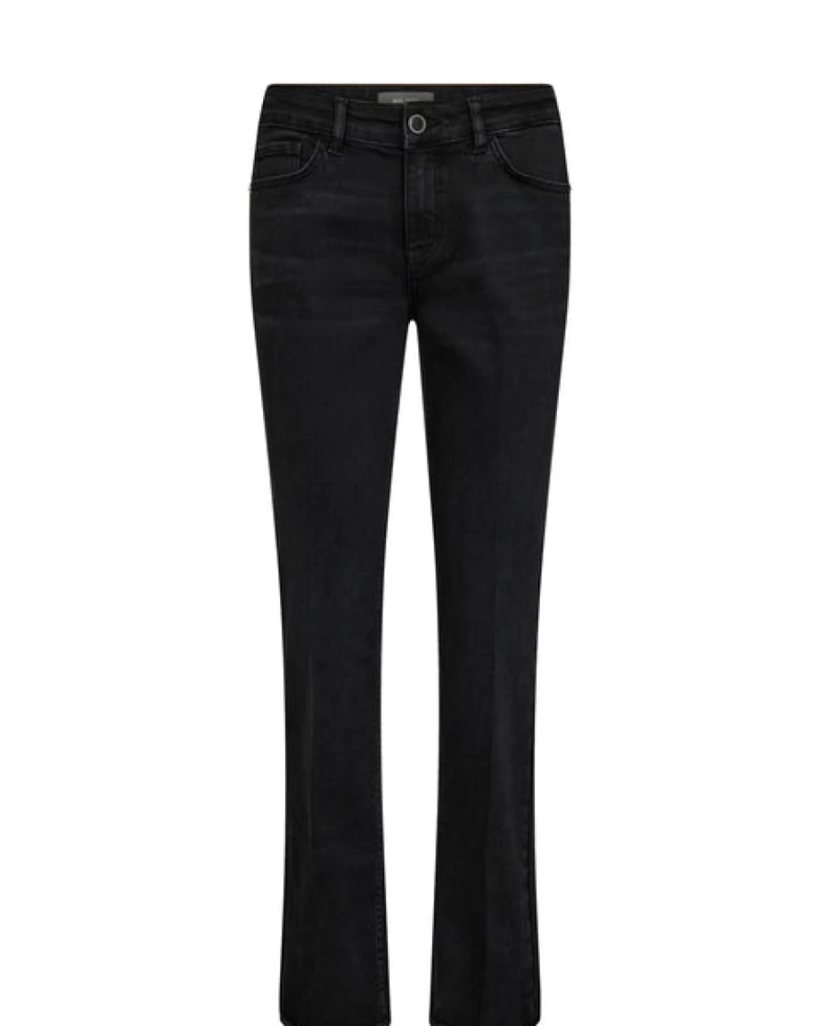 Mos Mosh Women's Imera Black Jeans - Slim Fit High Waist Denim Pants