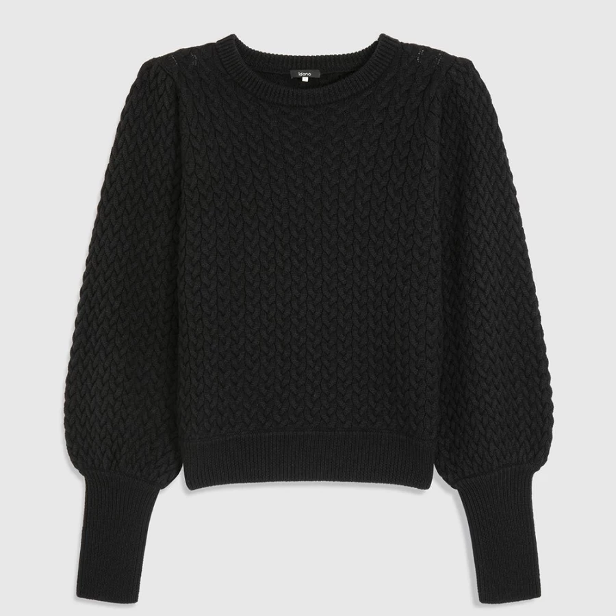 Idano Women's Navy Jumper - Stylish Mailys Knit Sweater for Women