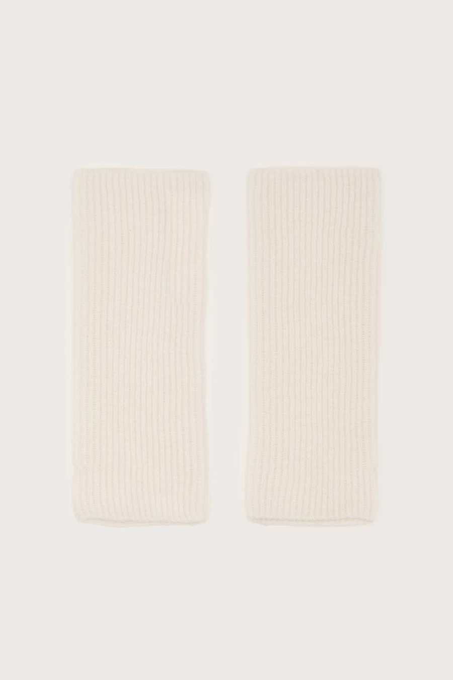 Sass & Edge Women's Glenlivet Cashmere Wrist Warmer in White Ice - Luxurious Soft Winter Accessory