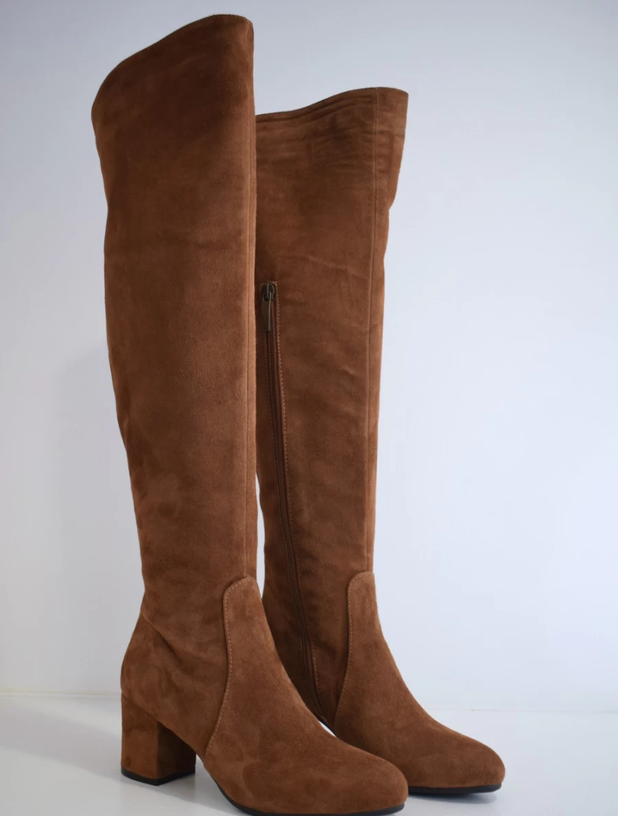 Donna Lei Women's New York Boot Toffee - Stylish Leather Ankle Boots for Women