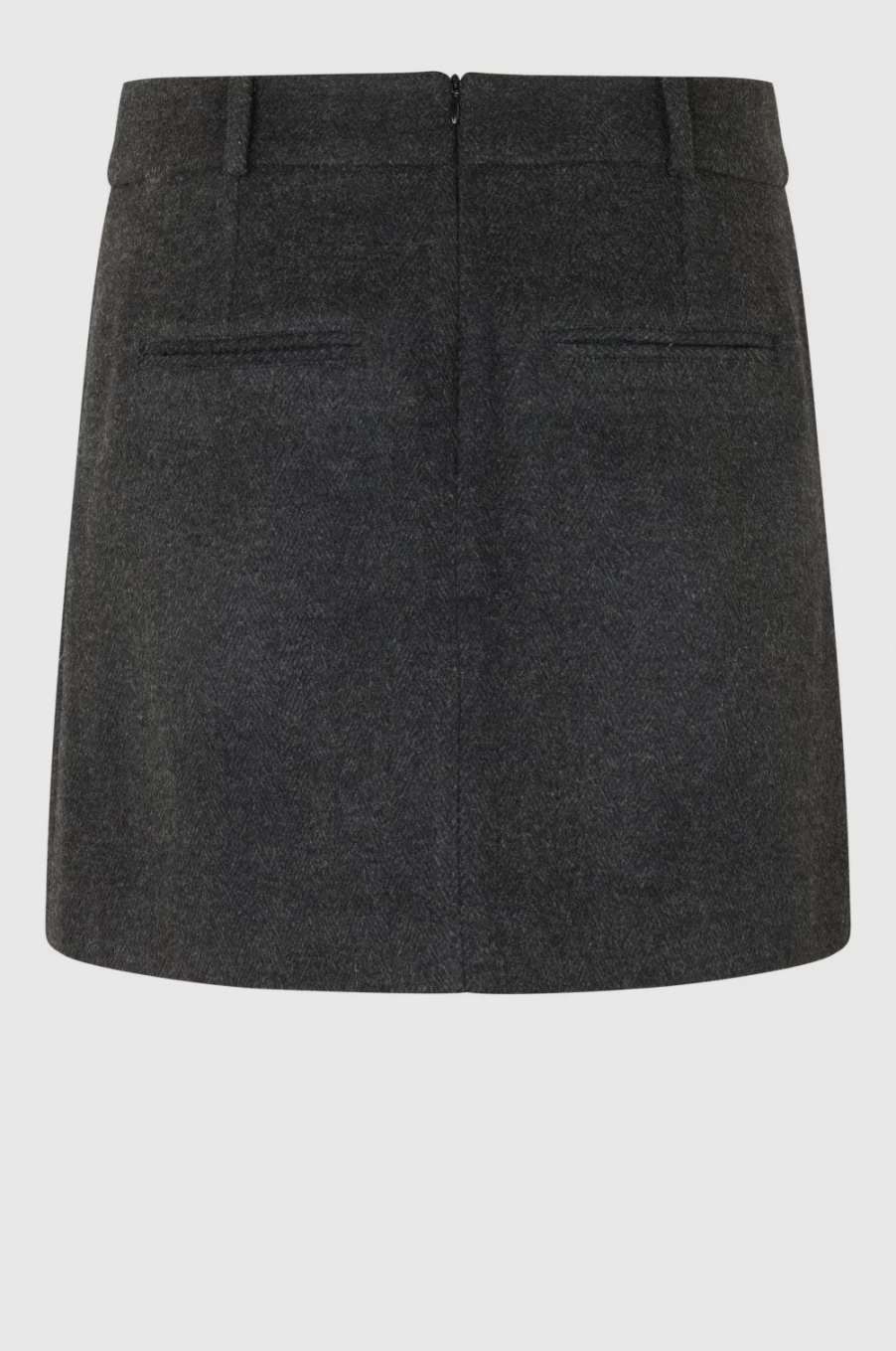 Second Female Women's Jaime Skirt in Dark Grey Melan - Stylish & Comfortable