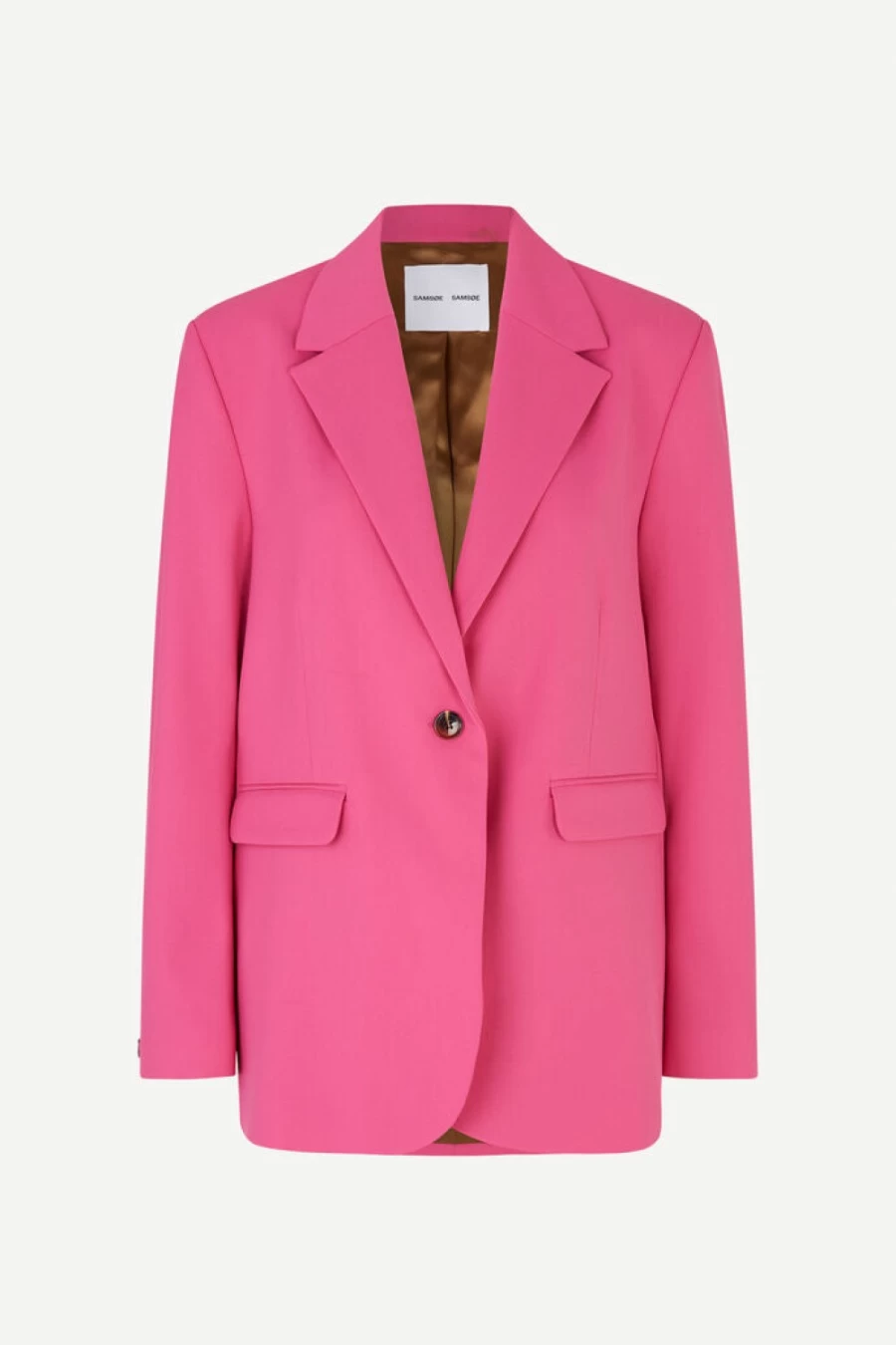 Samsoe Samsoe Women's Haven Blazer in Fandango Pink | Stylish Tailored Jacket