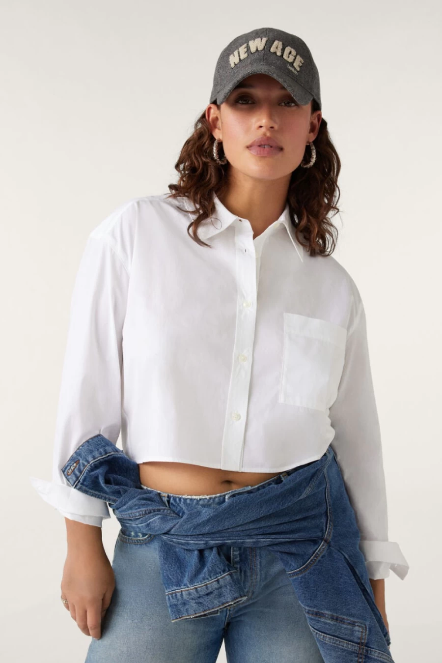 ba&sh Women's Delga White Shirt | Elegant Casual Top