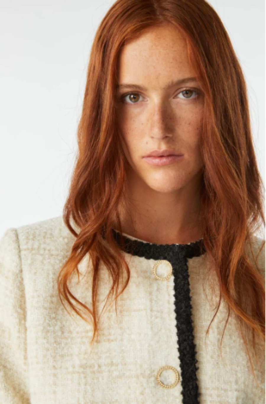ba&sh Women's Fedji Jacket in Ecru - Stylish Casual Outerwear