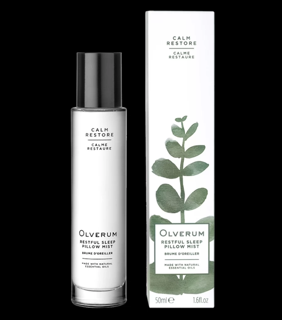 Olverum Restful Sleep Pillow Mist for Women – Relaxing Aromatherapy Spray for Better Sleep