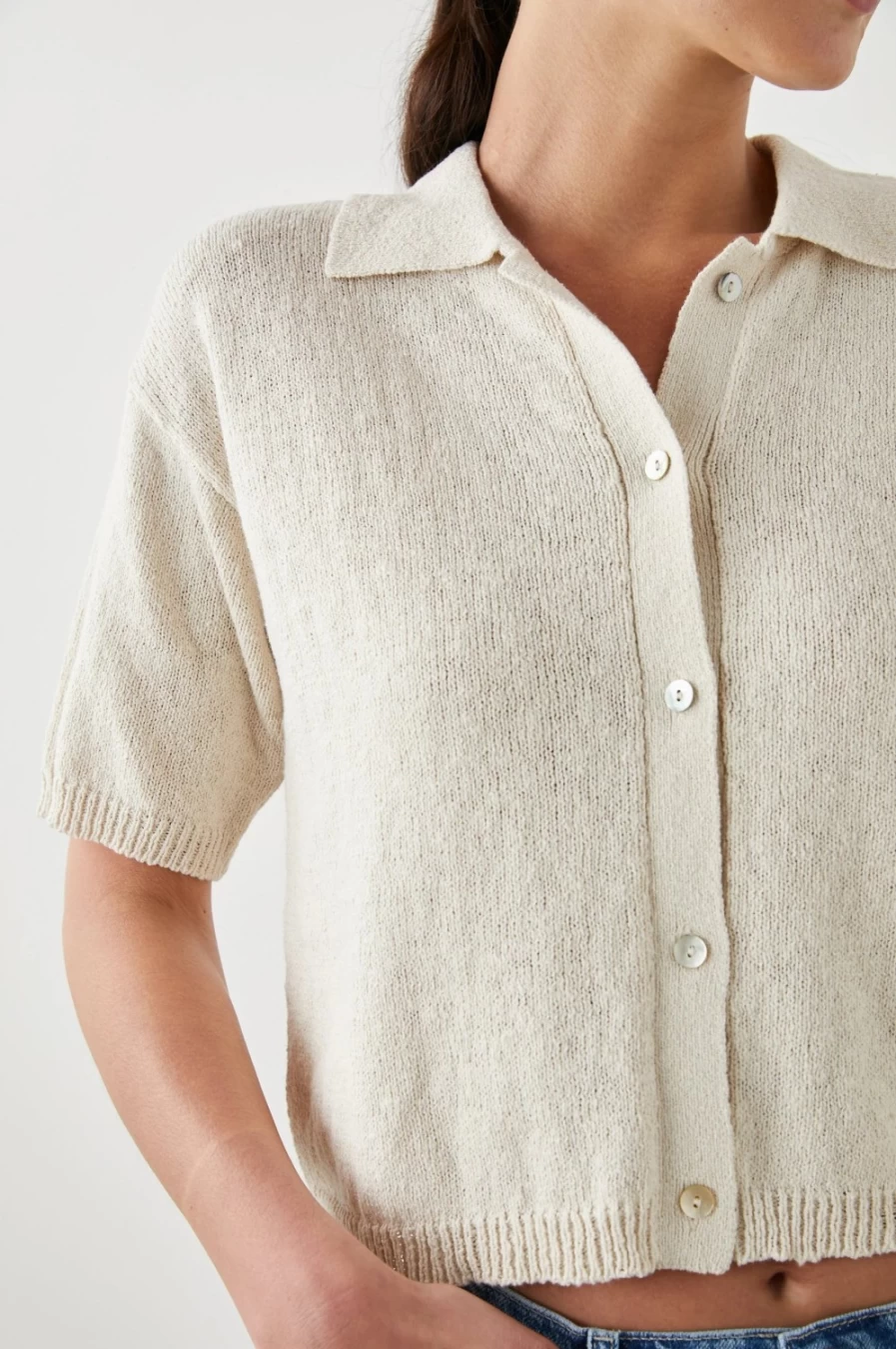 Rails Women's Holland Top in Ivory - Elegant Casual Blouse