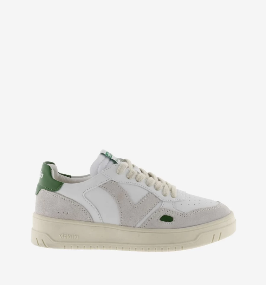 Victoria Women's Seul Retro Trainer Sneakers in Verde
