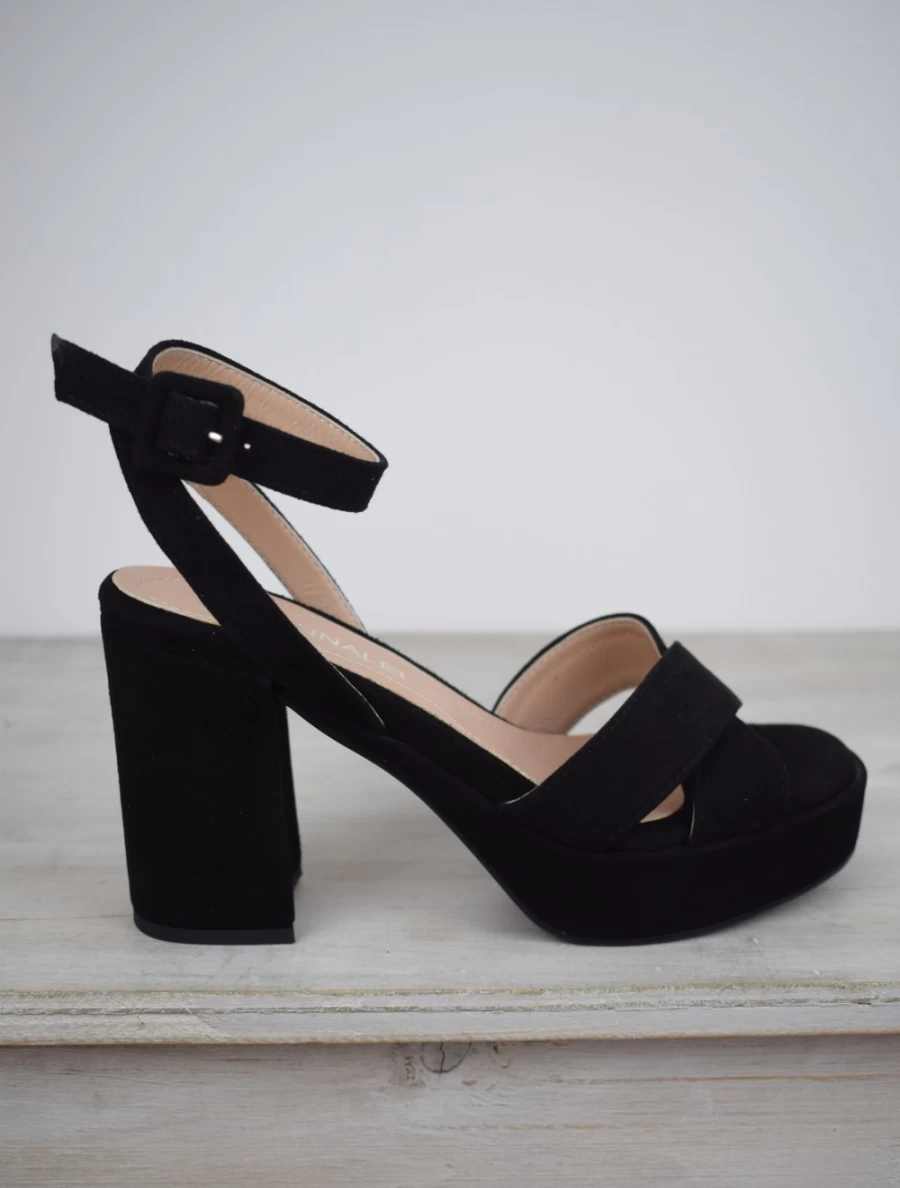 Donna Lei Women's Aruba Black Sandals - Comfortable Beach Footwear