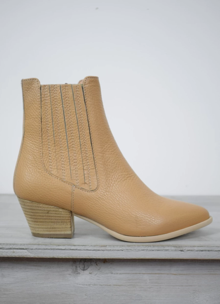 Donna Lei Women's Tacco 50 Boot in Caramel - Stylish Ankle Boots for Women