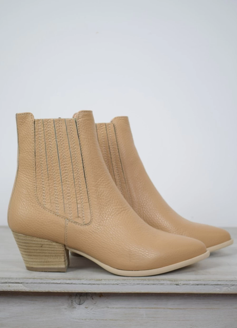 Donna Lei Women's Tacco 50 Boot in Caramel - Stylish Ankle Boots for Women