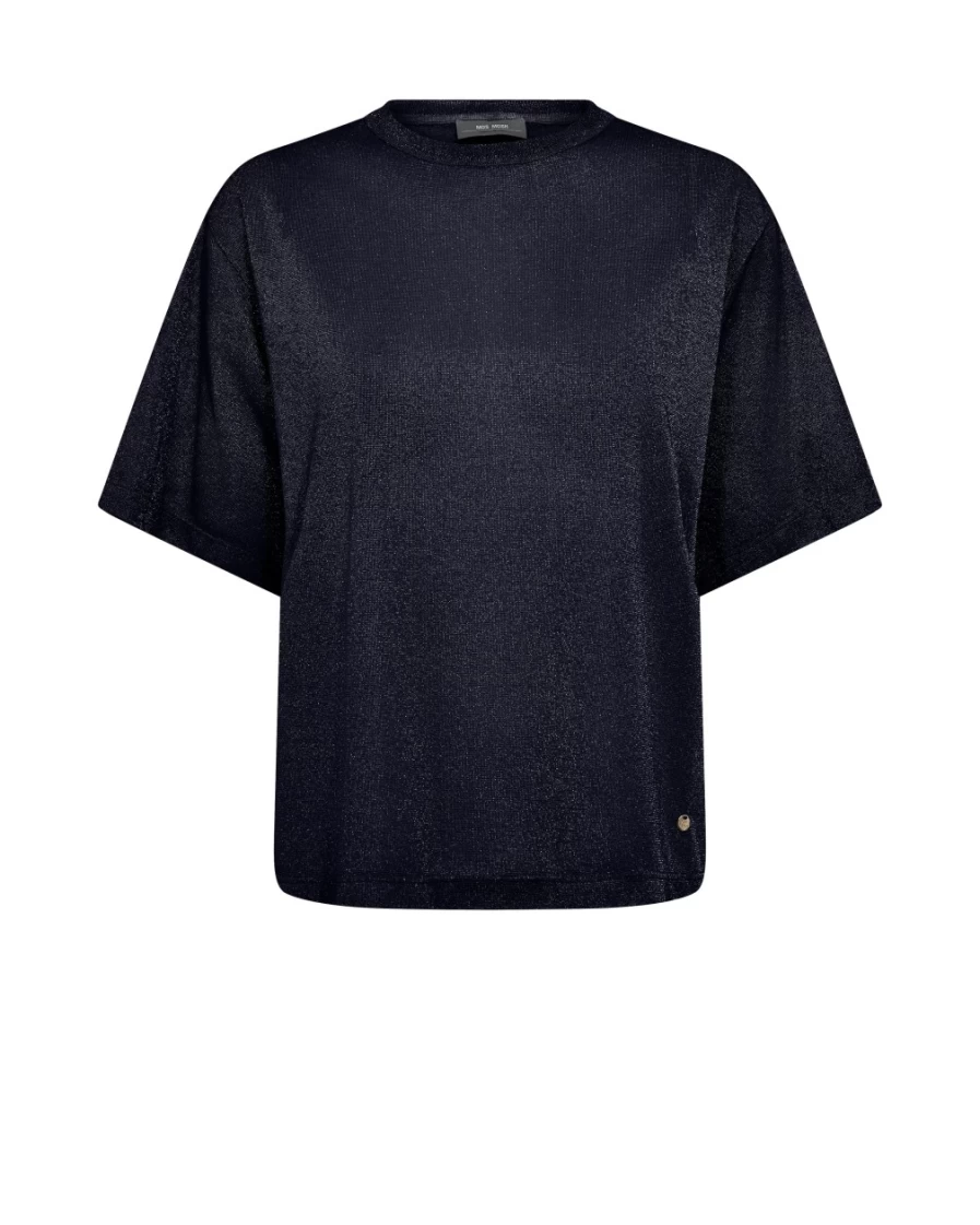Mos Mosh Women's Mmkit SS Tee Salute Navy Short Sleeve T-Shirt