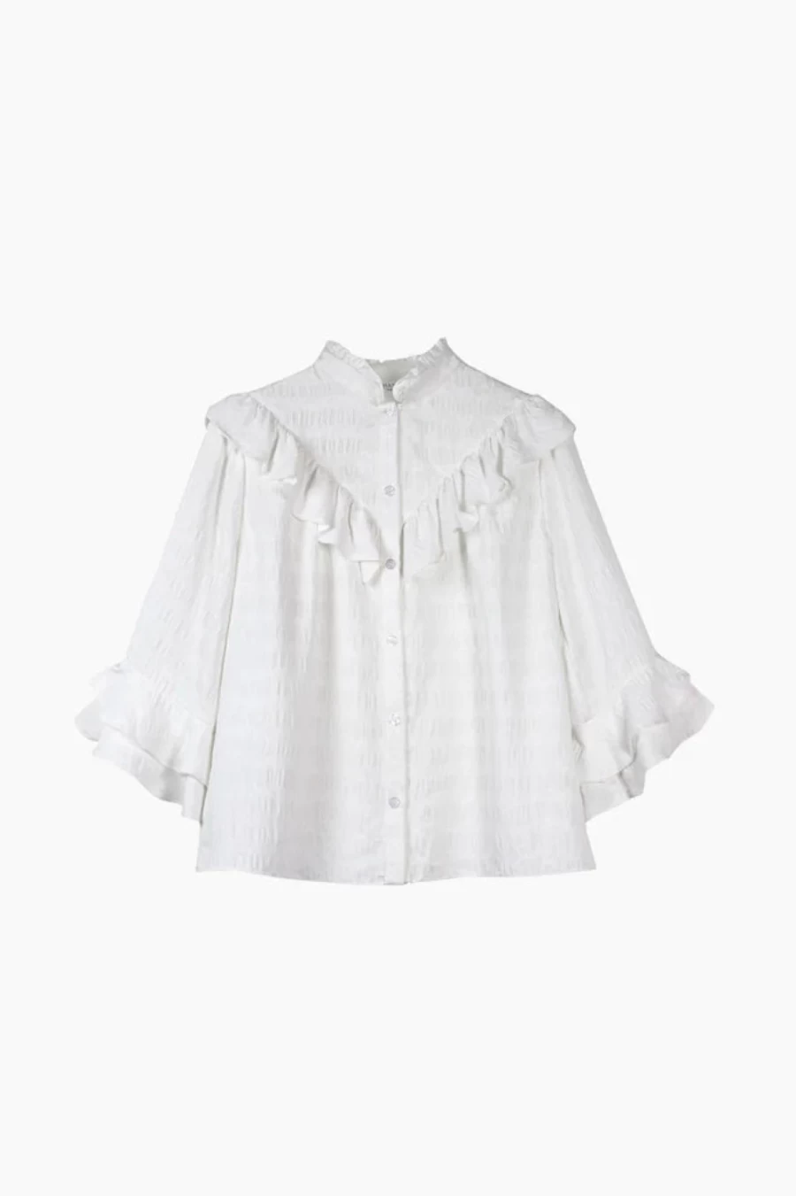 Mayla Women's Carmella White Top - Elegant Blouse for Women