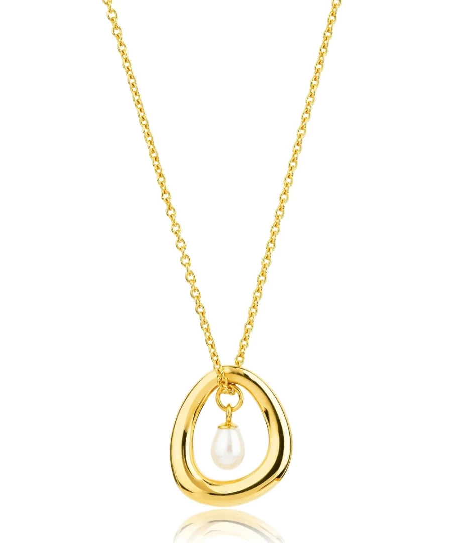 Claudia Bradby Women's This Too Shall Pass Pearl Gold Necklace