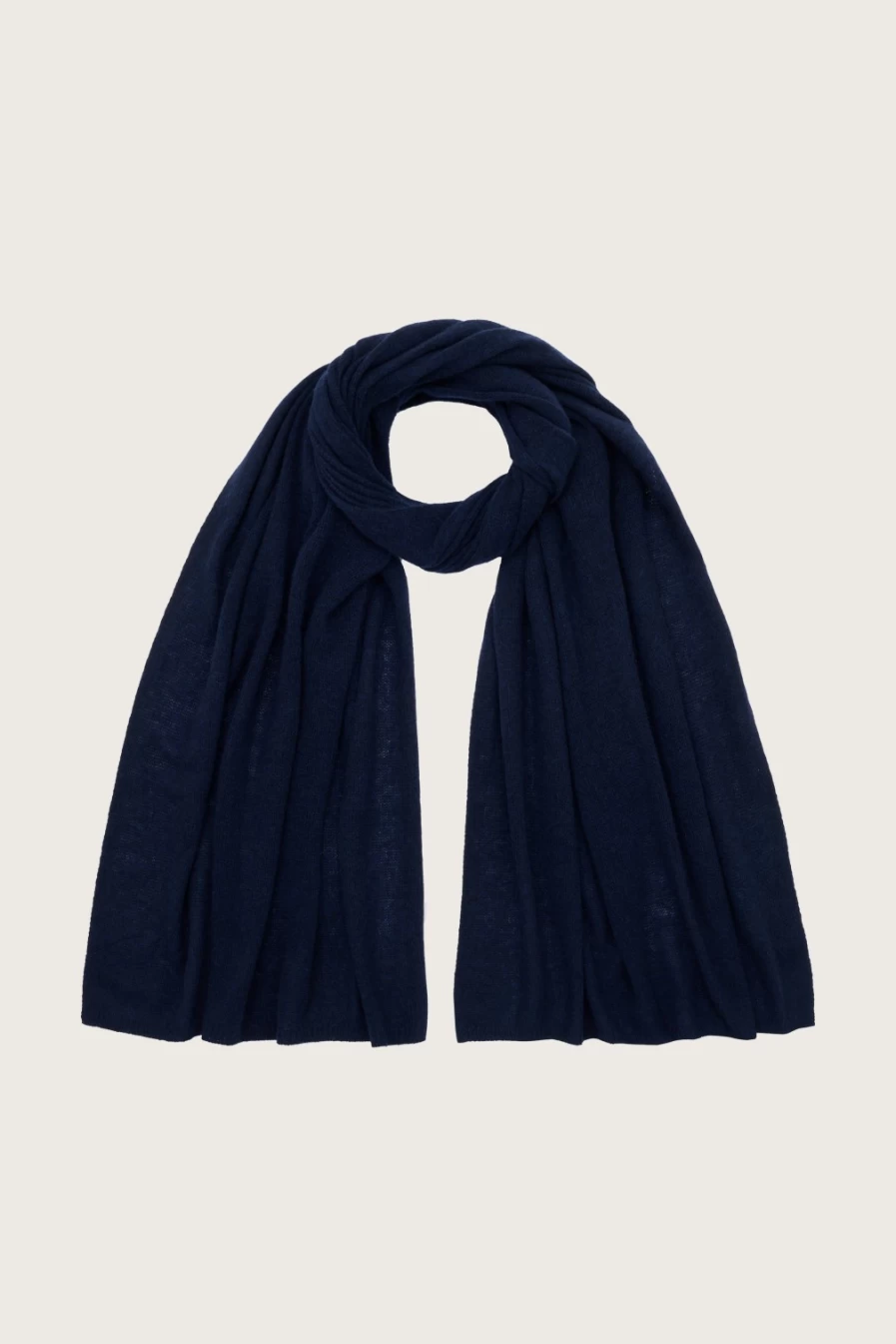 Not Shy Women's Luxury Marine Blue Cashmere Scarf - Jary Collection