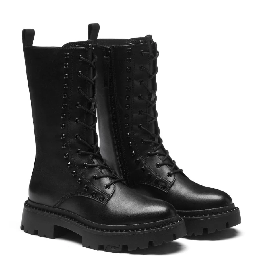 ASH Women's Gaga Studded Boots - Edgy Studded Ankle Booties for Women