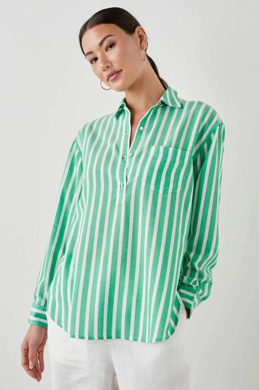 Rails Women's Elle Clover Striped Shirt