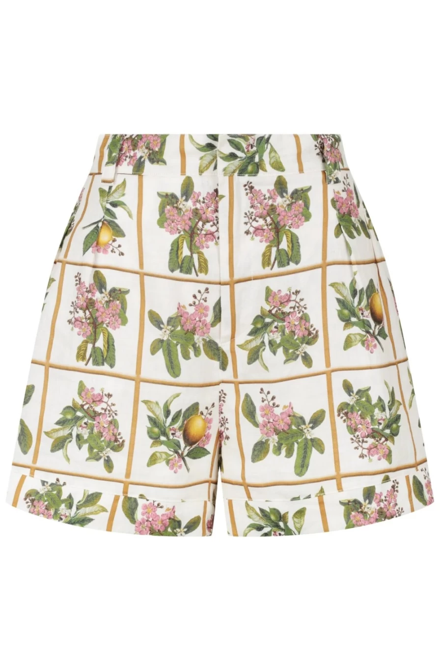 Sancia Women's Marlene Shorts in Botanical Print – Comfortable & Stylish