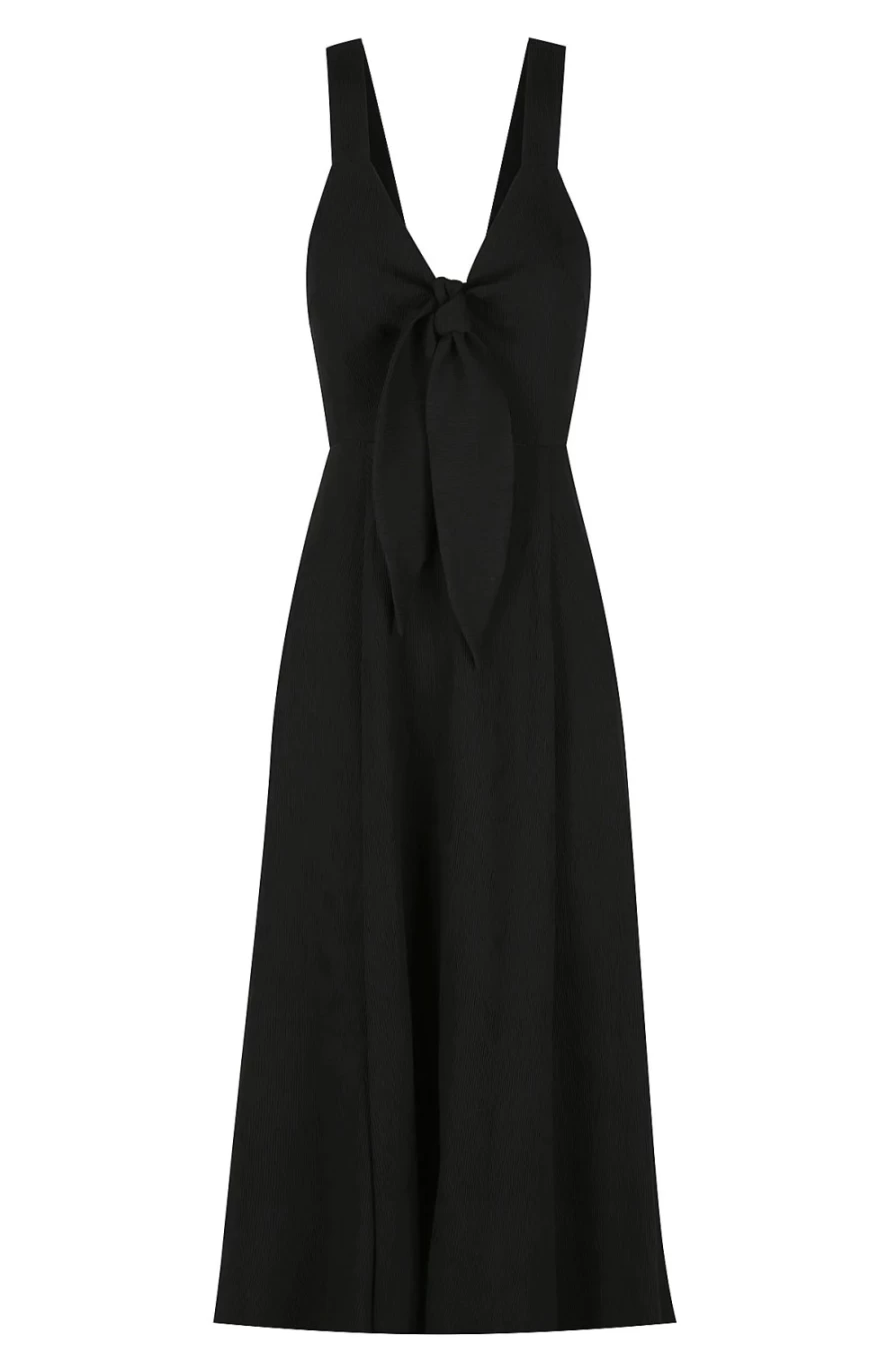 Sancia Women's Sylvie Ink Flowy Midi Dress - Elegant Casual Wear