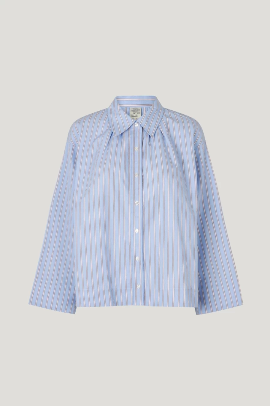 Baum und Pferdgarten Women's Marcella Blue Stripe Shirt - Margot Stripe Casual Top