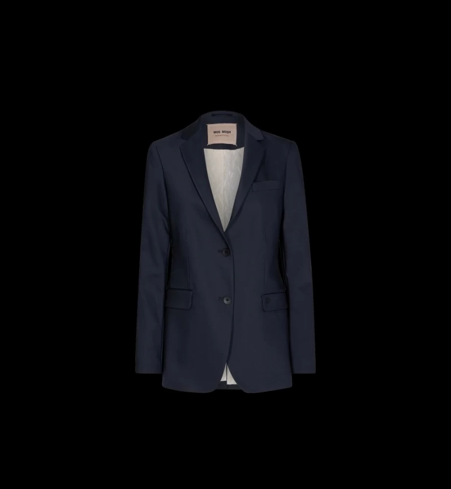 Mos Mosh Women's Navy Blazer - Mmmary Night Stylish Jacket for Elegant Outfits