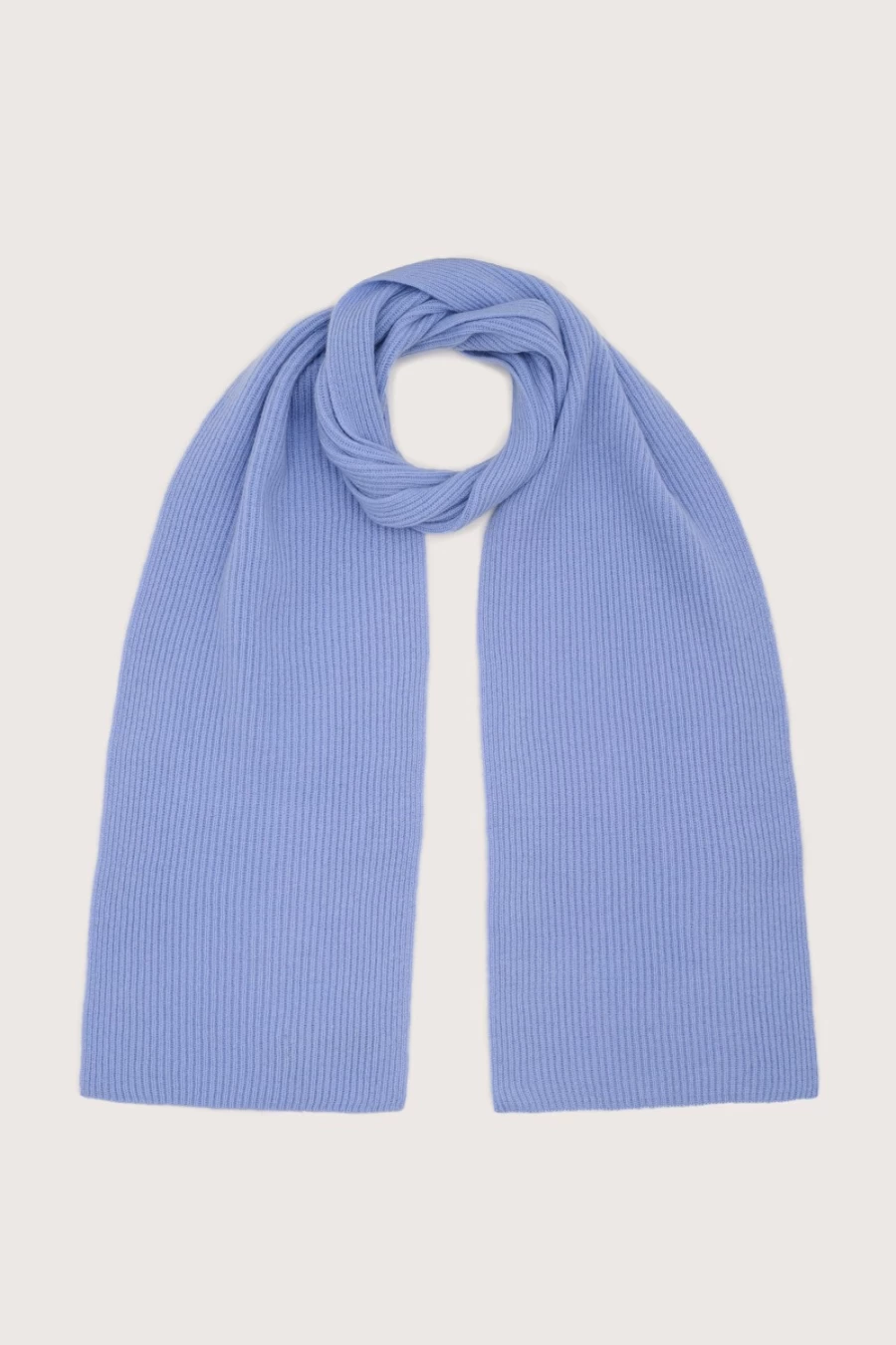 Sass & Edge Women's Glenbarr Blue Cashmere Scarf - Soft Luxury Winter Wrap