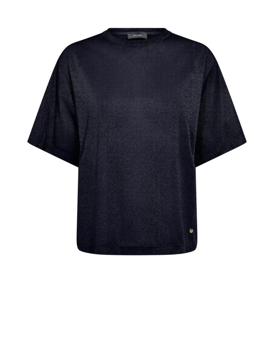 Mos Mosh Women's Mmkit SS Tee Salute Navy Short Sleeve T-Shirt