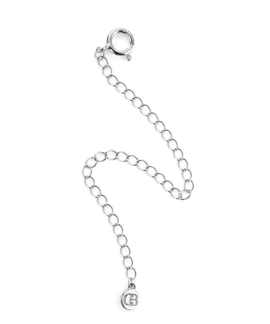 Claudia Bradby Women's Silver Necklace Extender Chain - Adjustable Jewelry Extension