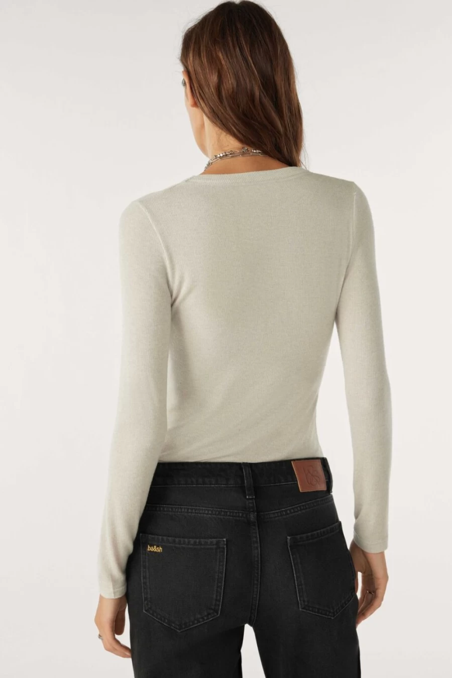 ba&sh Women's Mitney Pearl Print T-Shirt