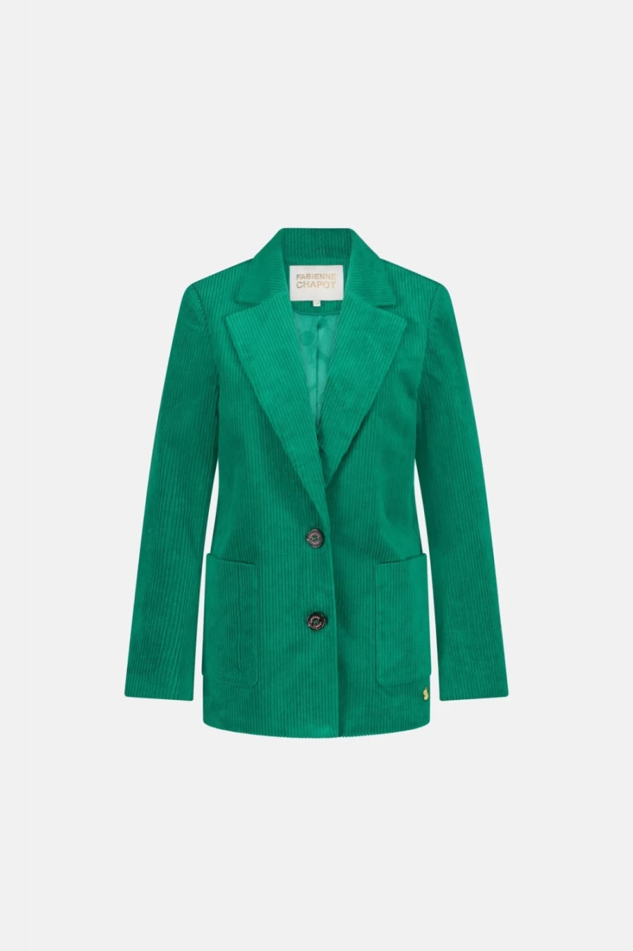 Fabienne Chapot Women's Leonard Blazer in Feeling Green - Stylish Tailored Jacket