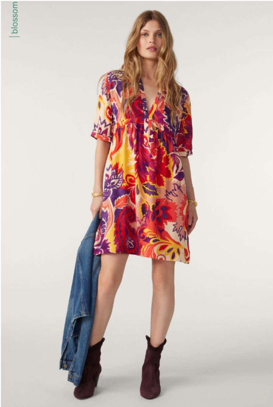 ba&sh Women's Nilly Dress in Ocre - Elegant & Stylish