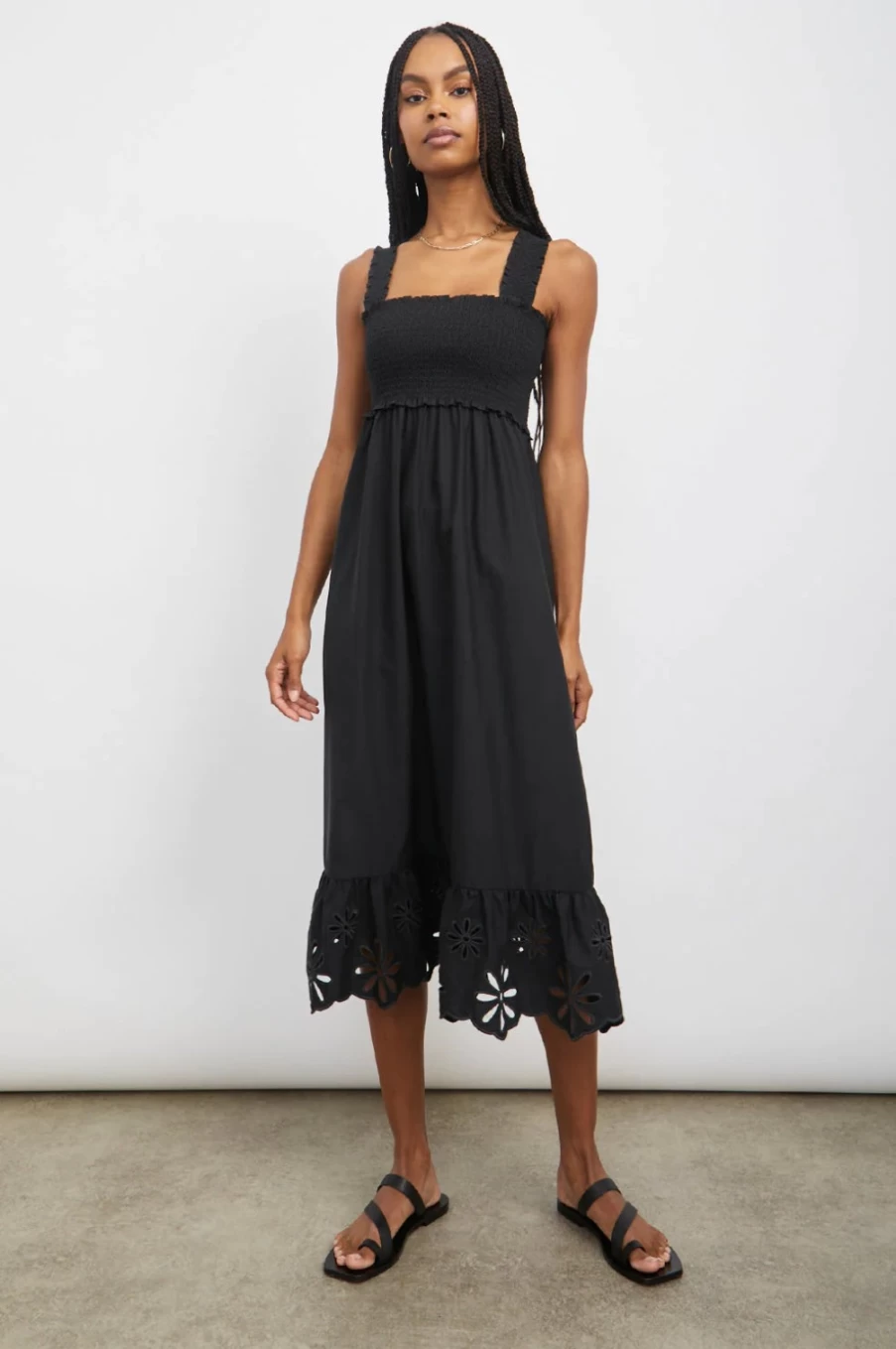 Rails Women's Rumi Black Eyelet Lace Dress
