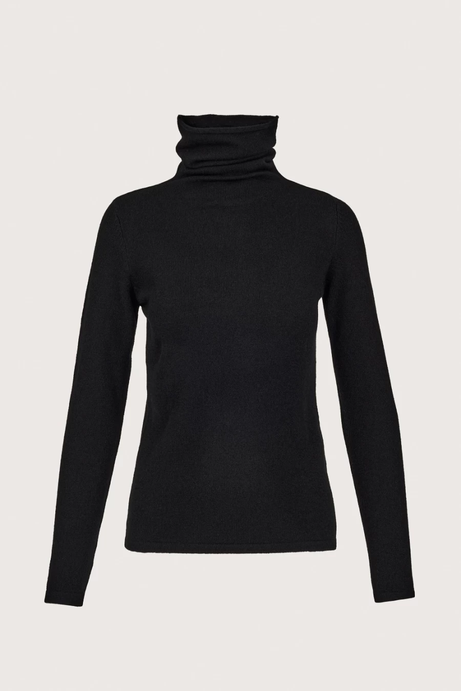 Sass & Edge Women's Flodden Cowl Neck Cashmere Scarf in Black