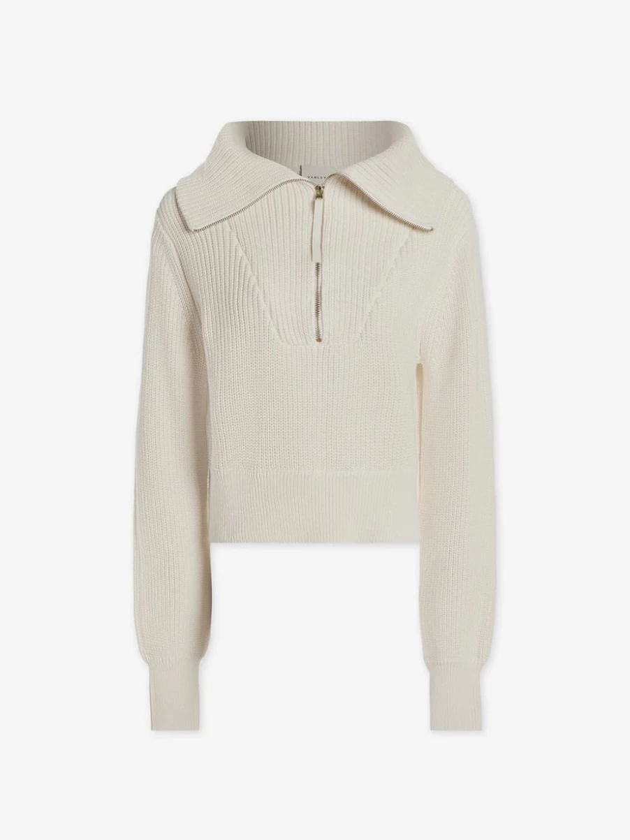 Varley Women's Mentone Half-Zip Knit Pullover Sweater
