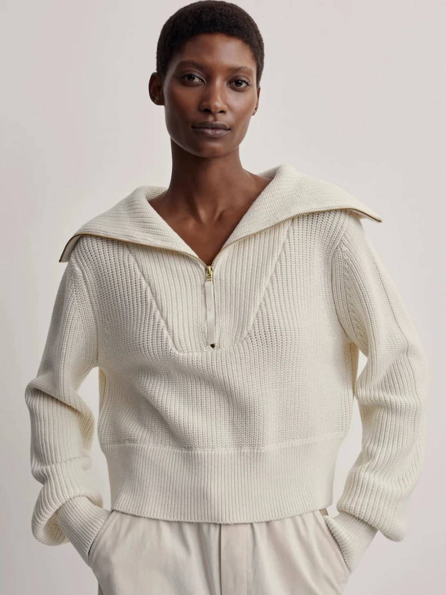 Varley Women's Mentone Half-Zip Knit Pullover Sweater