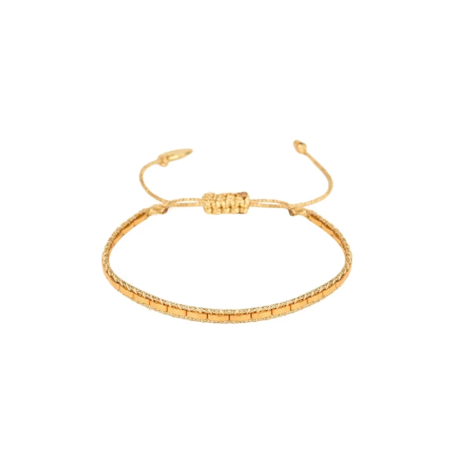 Mishky Gold Tilita Bracelet for Women - Elegant Adjustable Bangle